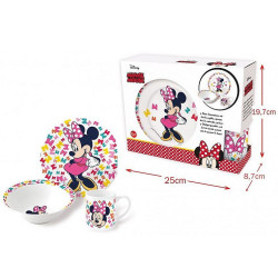 COFFRET DEJEUNER MINNIE 3 PIECES