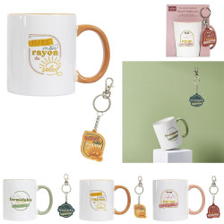 MUG ET PORTE CLE EMOTION