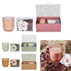 Pack cadeau en gros : Coffret bougie parfumée et pot-pourri