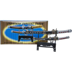 EPEE SAMURAI 2 PIECES DECORATIVES