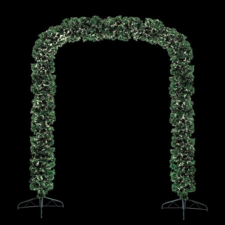ARCHE SAPIN INTERIEUR HAUTEUR 240 CM ET 136 LUMIERES