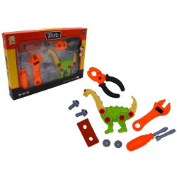 COFFRET OUTILS DINOSAURE 10 PIECES