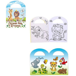 L'Album à colorier Zoo avec stickers - BBI Pro