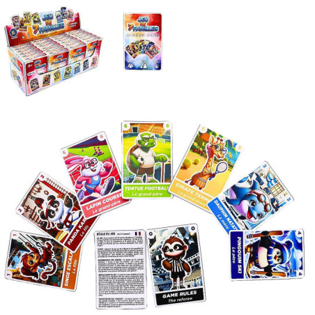 Découvrez les Jeux de Cartes 7 Familles Animaux Sports