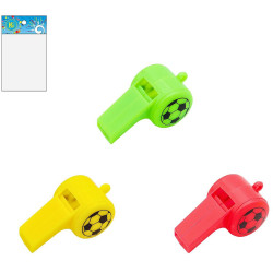 Sifflet plastique 5.5 cm pour les fans de football
