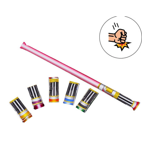 Épée Star autogonflante 70 cm : pour des combats épiques !
