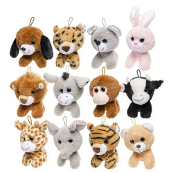 PELUCHE ANIMAUX 20 CM