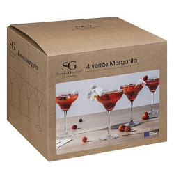 COFFRET 4 VERRES MARGARITA 30 CL