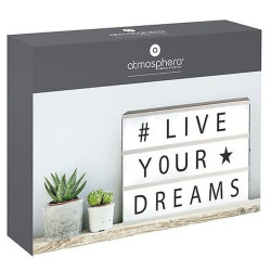 BOITE LUMINEUSE KIRA 30X22 CM