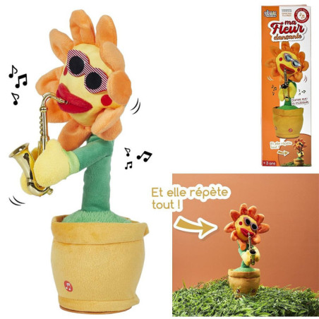 FLEUR DANSANTE 34 CM REPETE TOUT