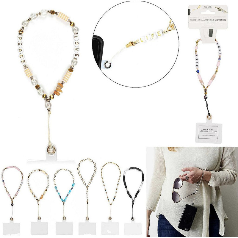 BRACELET SMARTPHONE PERLES