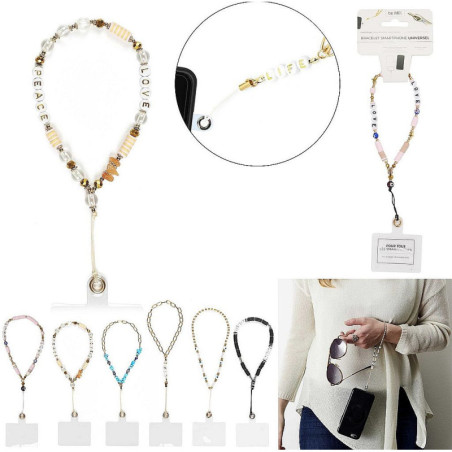 BRACELET SMARTPHONE PERLES