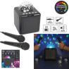 ENCEINTE KARAOKE DISCO AVEC 2 MICROS