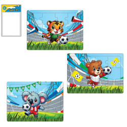 Puzzle Foot 8.5x12 cm : Le jeu pour les fans de football