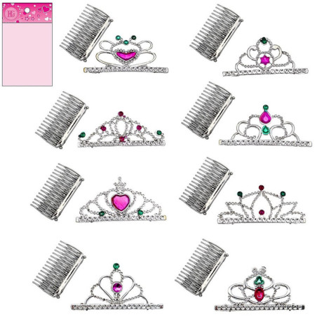 Diadème Princesse 10 cm - Accessoire de choix pour les professionnels