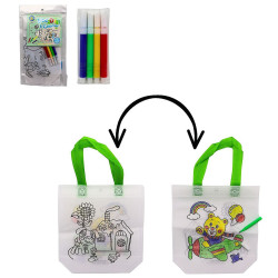 SAC A COLORIER 35*22 CM - Le cadeau idéal pour vos clients