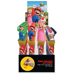 TAMPON 2D AVEC BONBONS SUPER MARIO