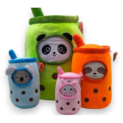 PELUCHE BUBBLE TEA 50 CM