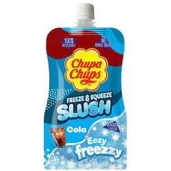 CHUPA CHUPS COLA SLUSH ICE POUCHES 250 ML