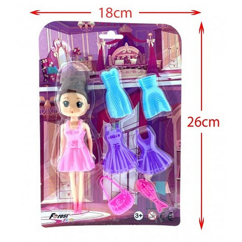 PANOPLIE DE POUPEE ET ACCESSOIRES DE BEAUTE