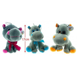 PELUCHE HIPPOPOTAME 17 CM ASSIS