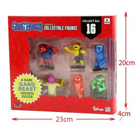 COFFRET 8 FIGURINES GANG BEASTS