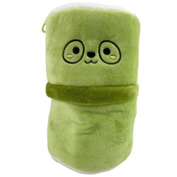 PELUCHE PANDA DANS SON SAC DE TRANSPORT 26 CM