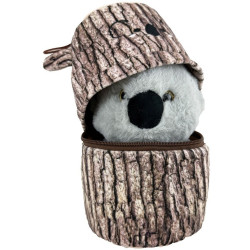 PELUCHE KOALA DANS SON SAC DE TRANSPORT 26 CM