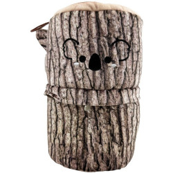 PELUCHE KOALA DANS SON SAC DE TRANSPORT 26 CM