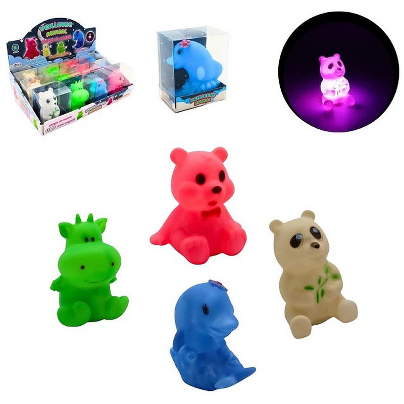 Lampe Animaux :  ambiance chaleureuse avec cette mini lampe de 9 cm