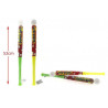 BATTE DE BASEBALL PLASTIQUE 52 CM AVEC 2 BALLES