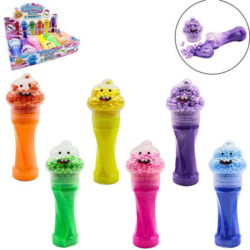 PATE STRETCHY CROTTE PERLES 200 GRAMMES 21 CM