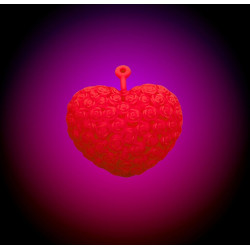 SQUISHY COEUR LUMINEUX 10 CM