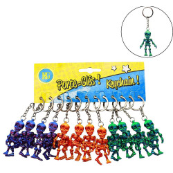 Porte-clés squelette 3D 5cm - Cadeau original pour professionnels