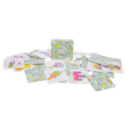 MINI JEUX MEMO LICORNE 28 CARTE