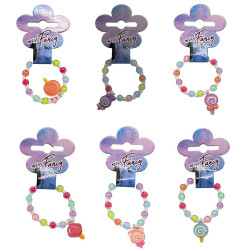Bracelet Perles Sucette - Cadeau Original pour Professionnels