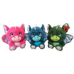 PELUCHE DRAGON CRIMSON 17 CM