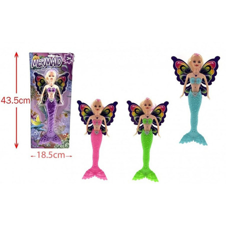 POUPEE SIRENE 43.5 CM