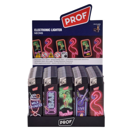 BRIQUET NEON ELECTRONIQUE