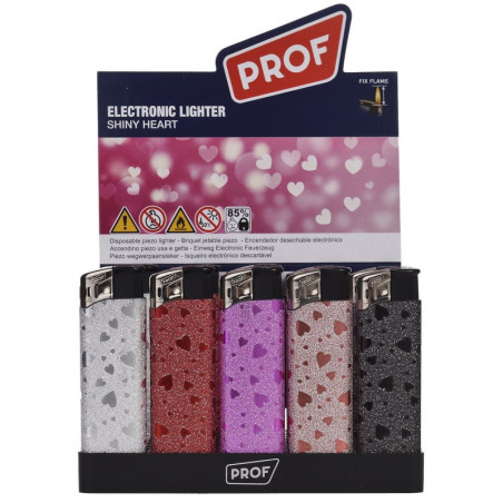BRIQUET ELECTRONIQUE SHINY COEUR
