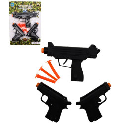 PANOPLIE 3 PISTOLETS AVEC TROIS FLECHES