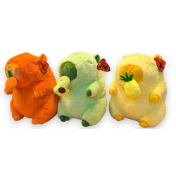 PELUCHE CAPIBARA FRUIT 25 CM