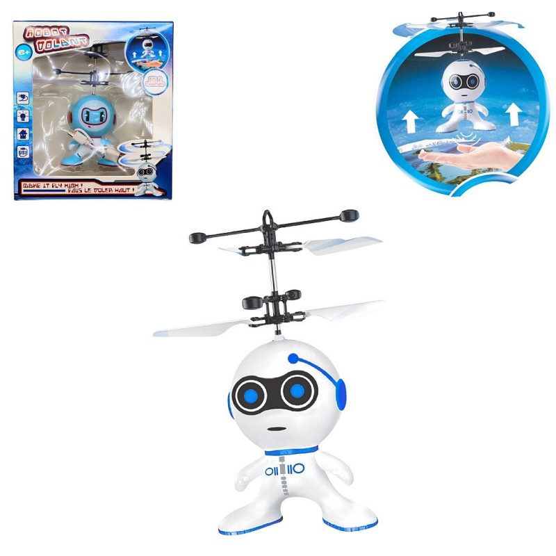ROBOT RADIOCOMMANDE 13 CM USB
