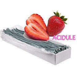 Câbles Réglisse Américain Acidulé Fraise 70 cm - Plaisir Gourmand !