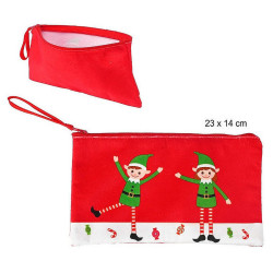 Pochette Tissu Lutin 23*14 cm - Solution de rangement pratique