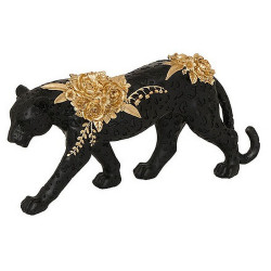 PANTHERE BELLI 40 CM RESINE NOIRE