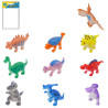 Sachet Dino 5 cm en gros : succès garanti avec 10 modèles assortis
