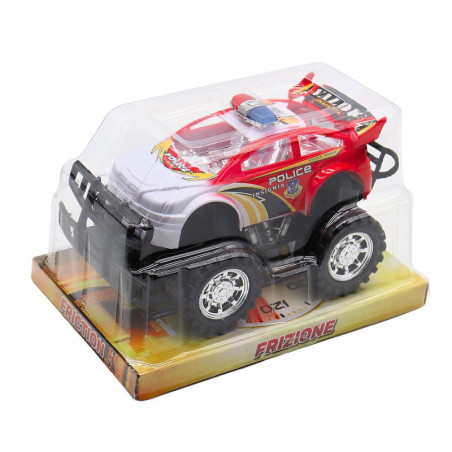 BUGGY 15 CM FRICTION BLEU ET ROUGE
