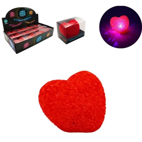 Lampe Coeur Acrylique pour Professionnels - Best-seller Animation