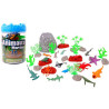 BARIL ANIMAUX MARINS AVEC DECOR 36 PIECES